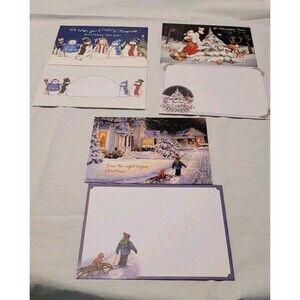 TRUE MEANING OF CHRISTMAS Lot of 3 Christmas Greeting Cards Assorted Holiday